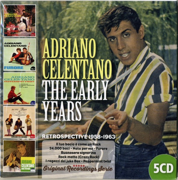 Adriano Celentano - The Early Years 1958-1963 - 5CD (2017)