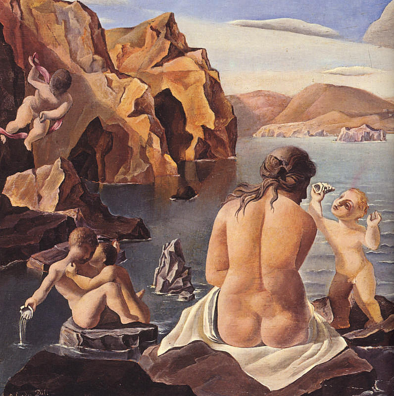 Художники больших картин. Salvador Dali картины. Сальвадор дали Венера и амурчики. Венера дали картина. Kartiny Dali картины Salvador.